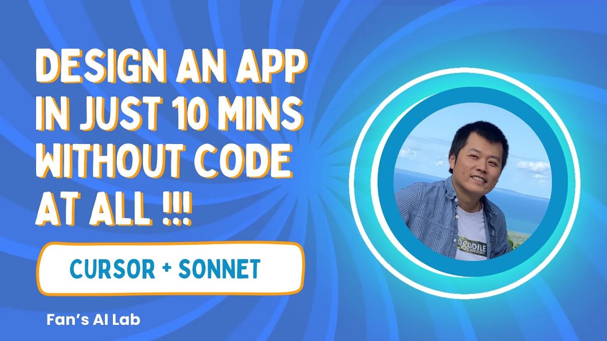 Design an app with AI in just 10 mins without code at all !!!